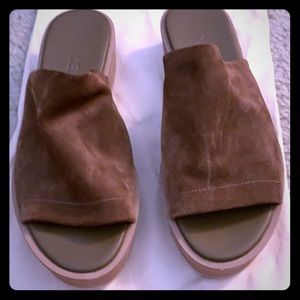 Vince-suede wedges